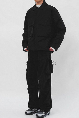 loose casual parachute cargo pants