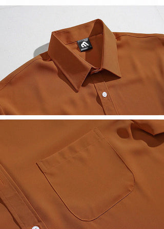 Iron-free casual shirt