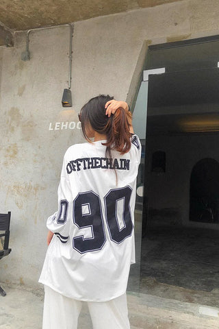 retro loose baseball jersey