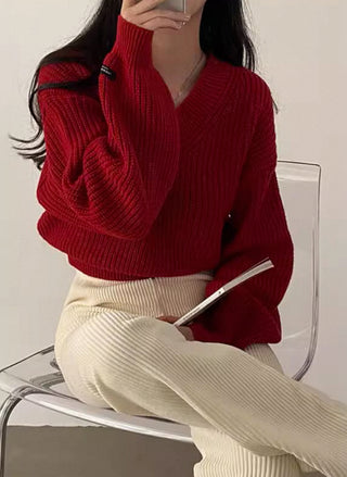 versatile v-neck sweater