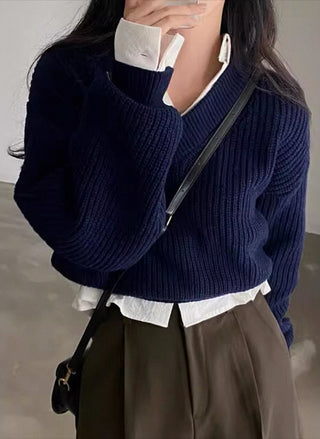 versatile v-neck sweater