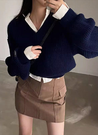 versatile v-neck sweater