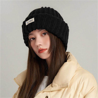 thick woolen knitted beanie