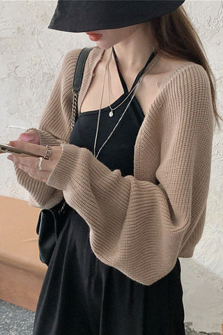 Loose knit bolero UT01