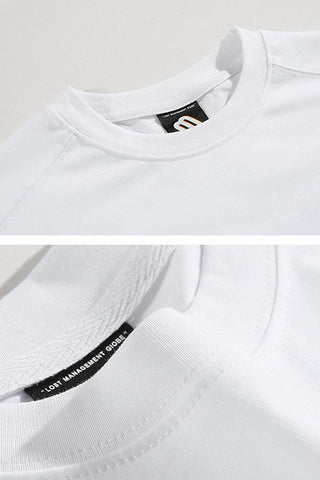 Loose cotton T-shirts