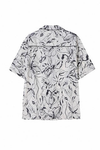 loose cuban floral shirt