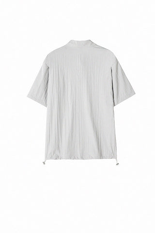 loose lapel t-shirt two-piece