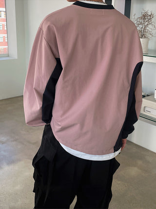 Oversized V-neck pullover