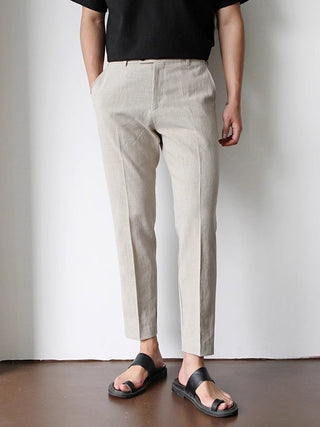 Slim fit Linen Trousers