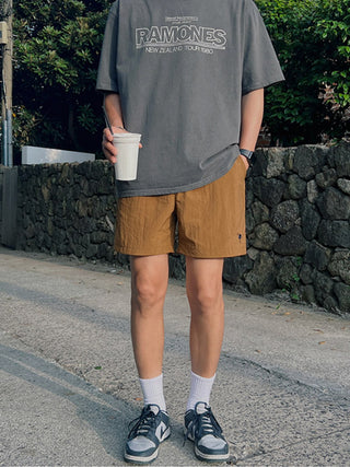 Linen shorts