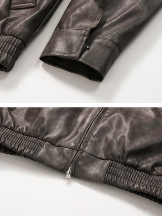 Vintage leather jacket