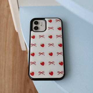 Summer strawberry peach iphone Case