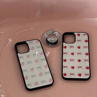 Summer strawberry peach iphone Case