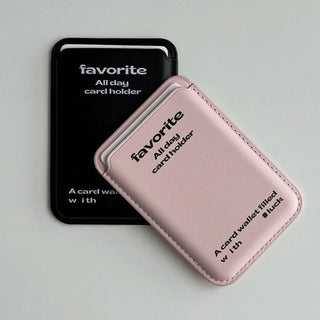 little angel magsafe magnetic card holder Iphone case