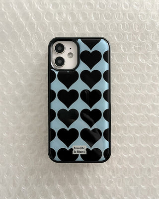 love black Pattern Iphone Case