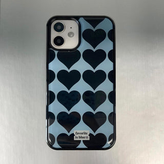 love black Pattern Iphone Case