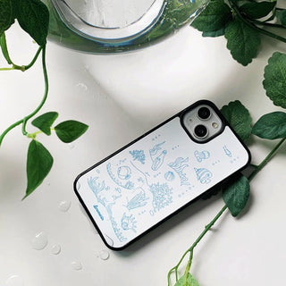 illustration underwater world iPhone Case