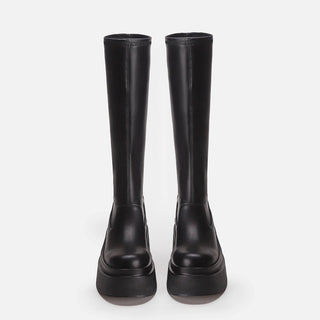 Thick-Sole Women's Elastic Thin Boots