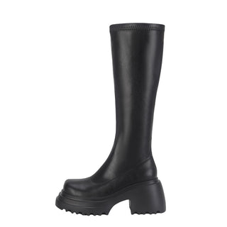 Over-the-Knee Thick-Sole Thin Elastic Boots