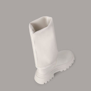 Elastic Thick-Sole High-Tube Boots