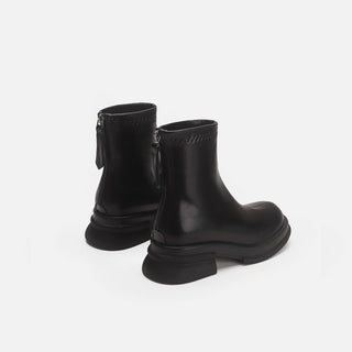 Medium Heel Slim Boots