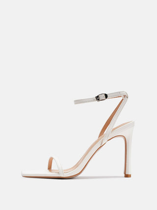 One-strap open-toed square-headed sandals