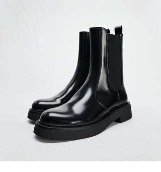 Thick-soled Chelsea boots