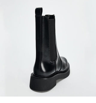 Thick-soled Chelsea boots