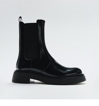 Thick-soled Chelsea boots