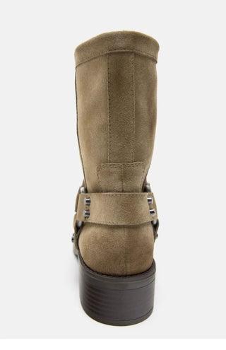 Mid-calf Biker boots