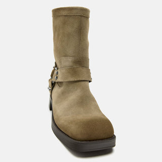 Mid-calf Biker boots