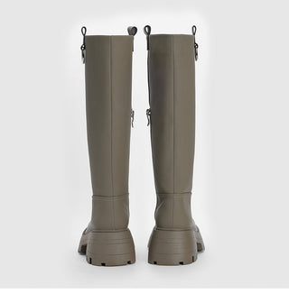 Korean slim high-top knee-high boots