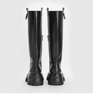 Korean slim high-top knee-high boots