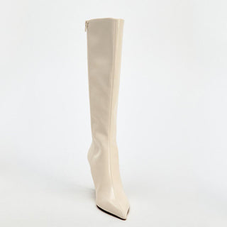 High-heeled pointed toe high-heeled boots