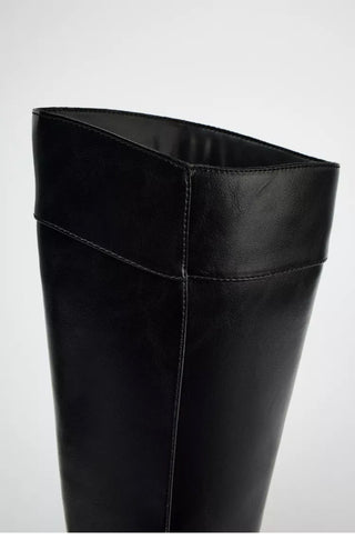 Large round head boots