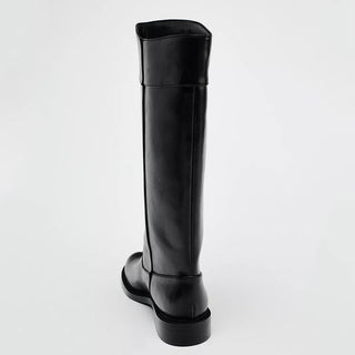 Large round head boots