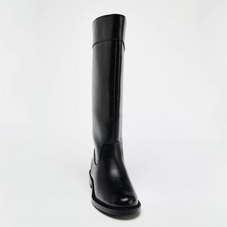 Large round head boots