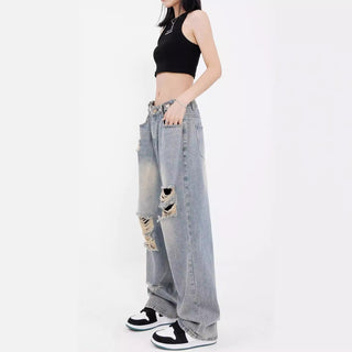 Washed Loose fit Gradient Jeans