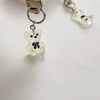 Cute bear Airpods pendant