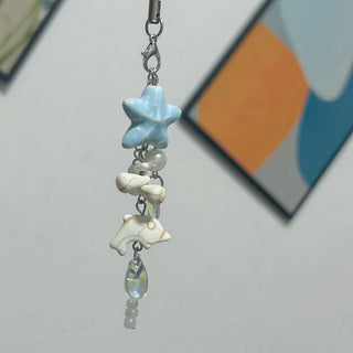 Starfish phone charm