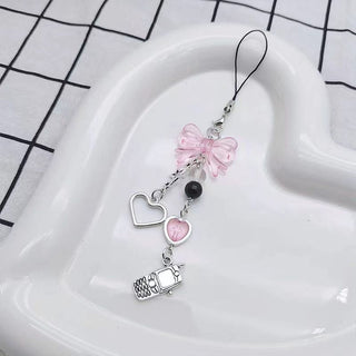 Bows & Hearts charm