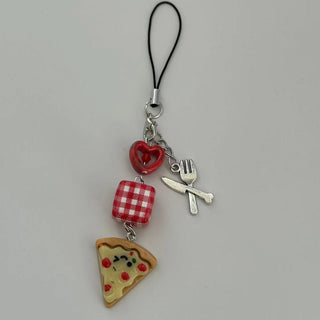 Cake pizza charm