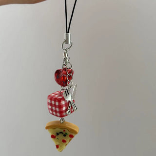 Cake pizza charm