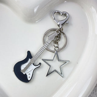 Y2k guitar star charm