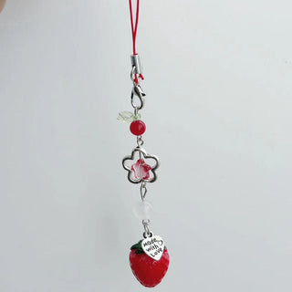 Peach and Strawberry charm