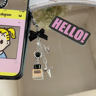 Perfum case phone charm