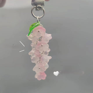 Multicolor flower charm