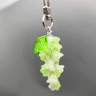 Multicolor flower charm