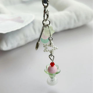 Cute honeydew ice cream charm