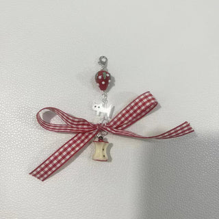 Y2k cute strawberry charm